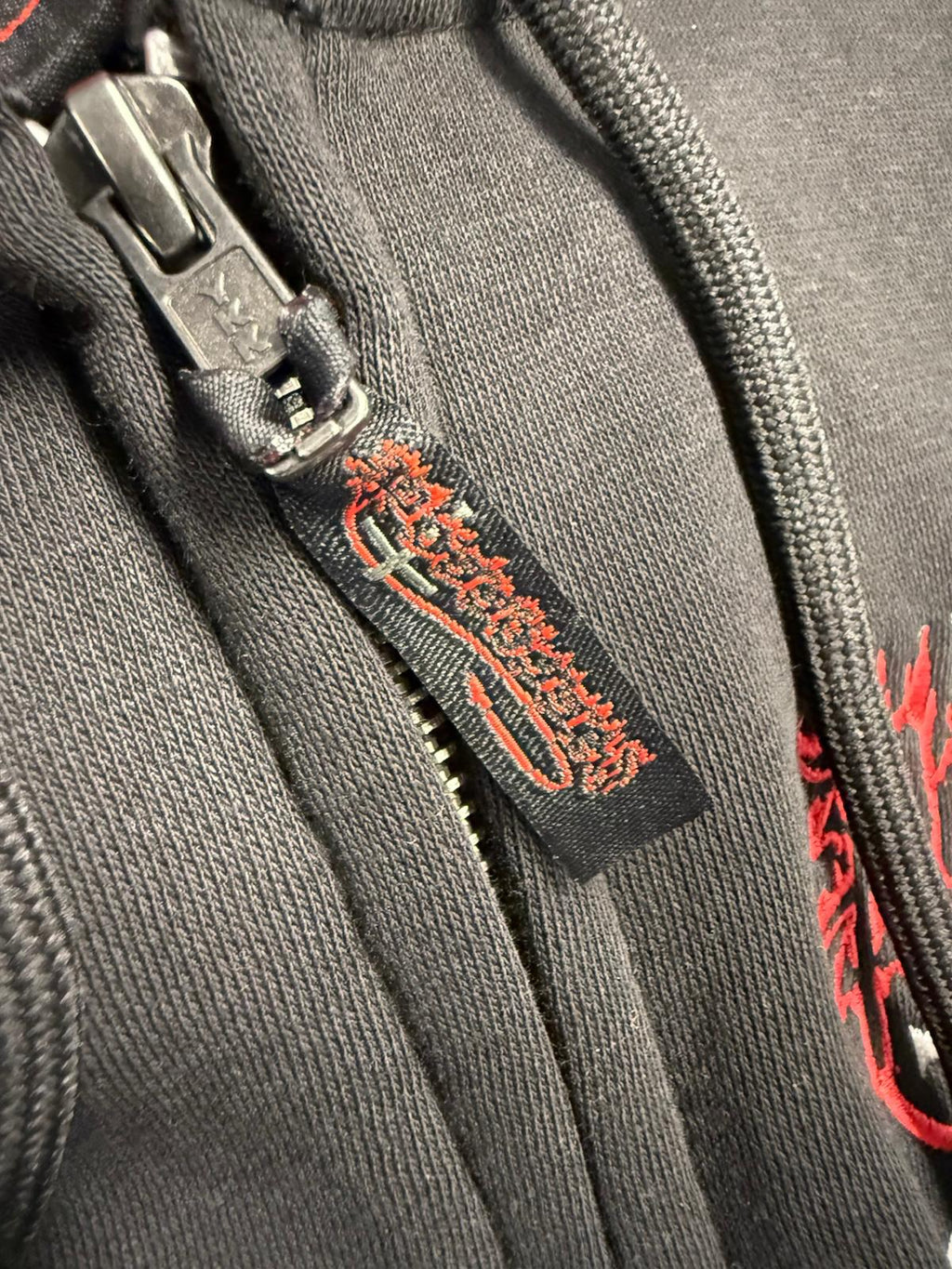 POSSESSED 40 YEARS SEVEN CHURCHES ZIP HOODY - BLACK